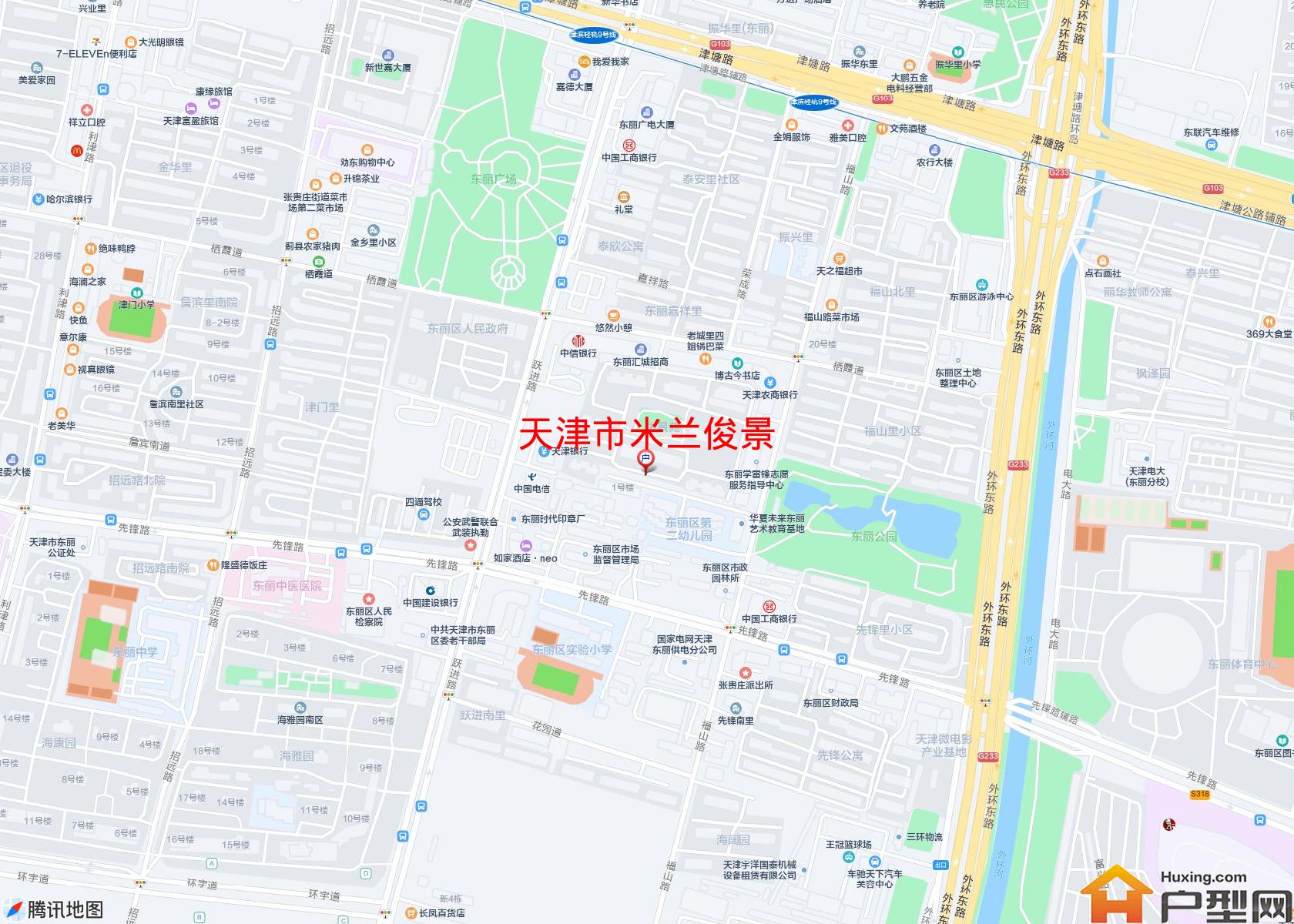 米兰俊景小区 - 户型网