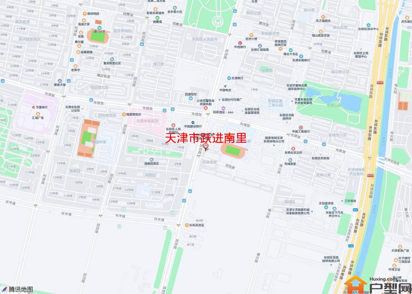 跃进南里小区 - 户型网