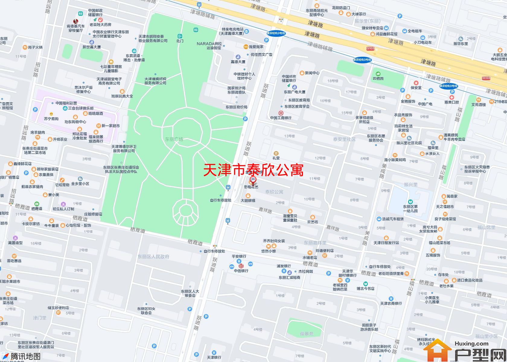 泰欣公寓小区 - 户型网