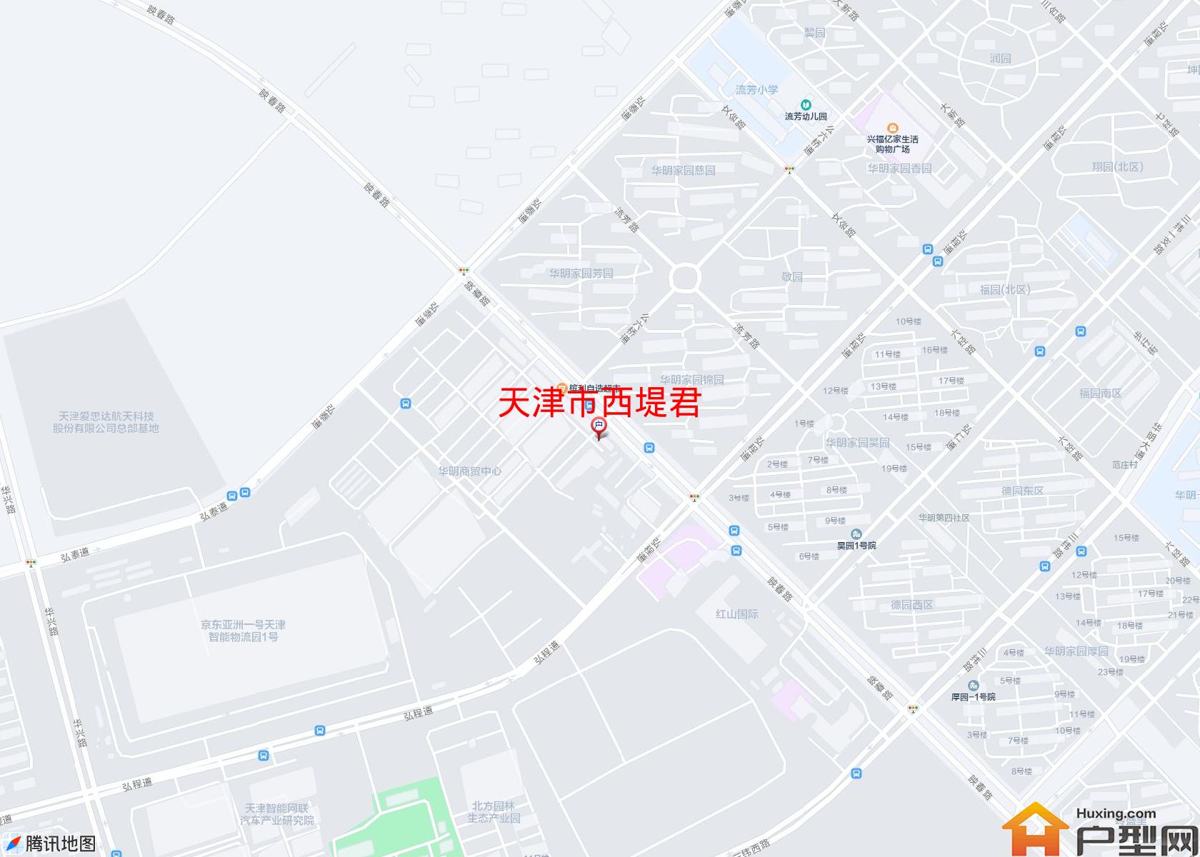 西堤君小区 - 户型网