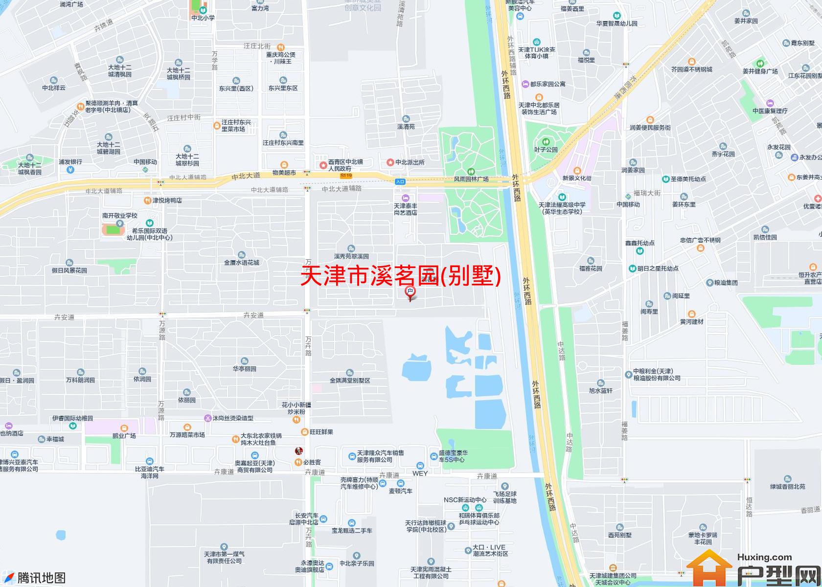 溪茗园(别墅)小区 - 户型网