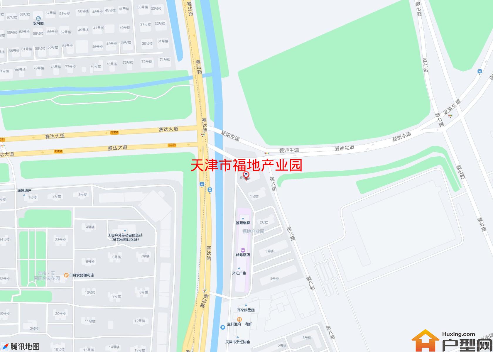 福地产业园小区 - 户型网