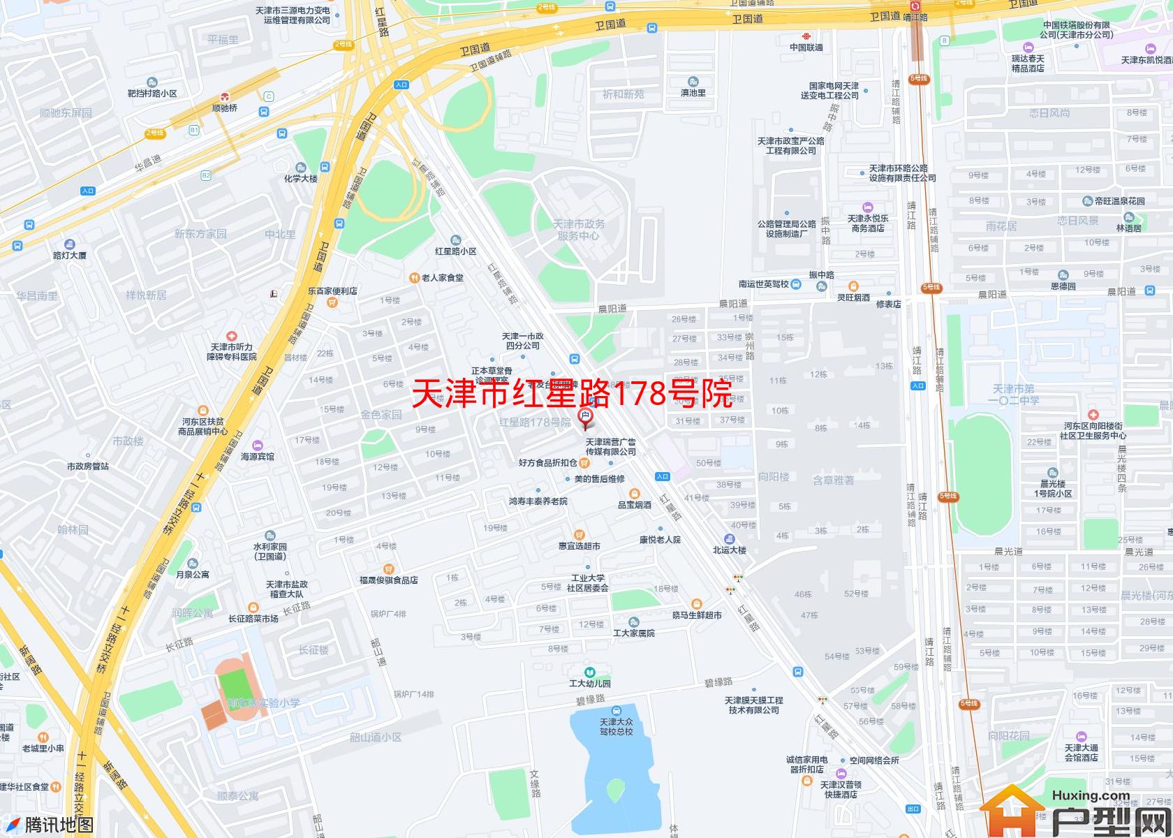 红星路178号院小区 - 户型网