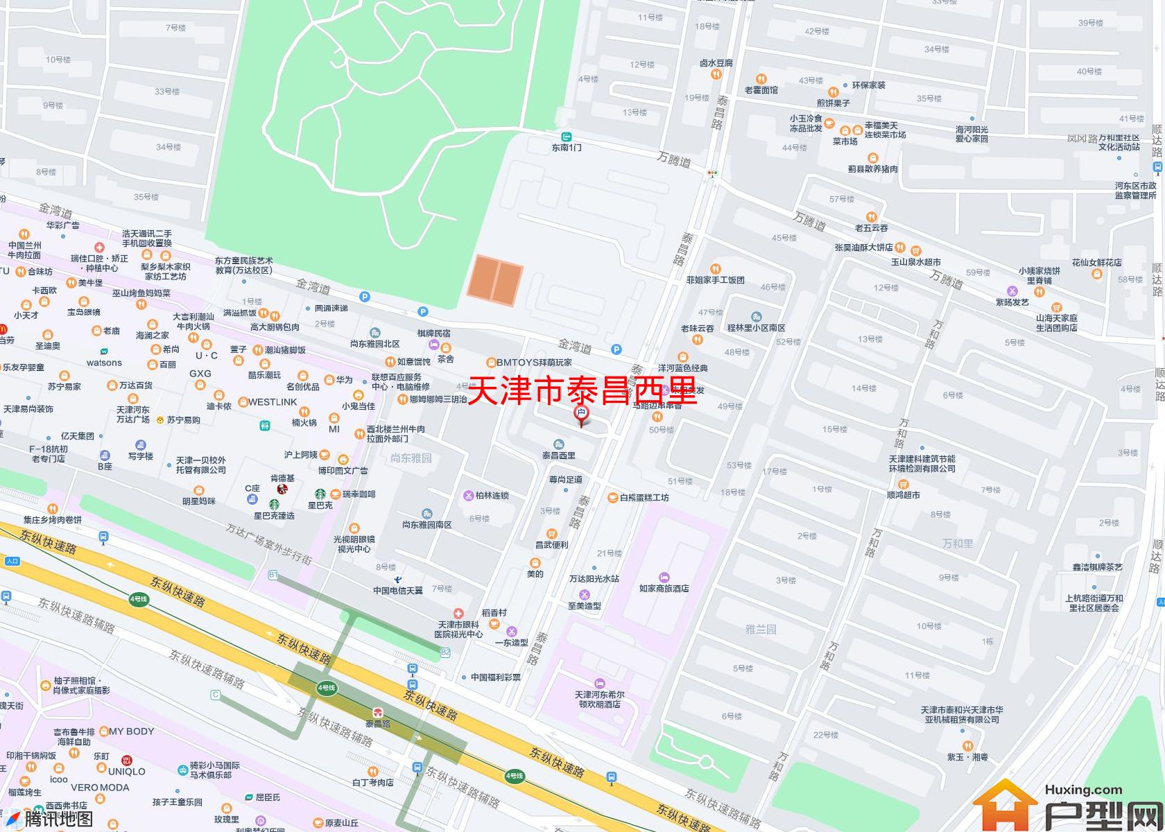 泰昌西里小区 - 户型网