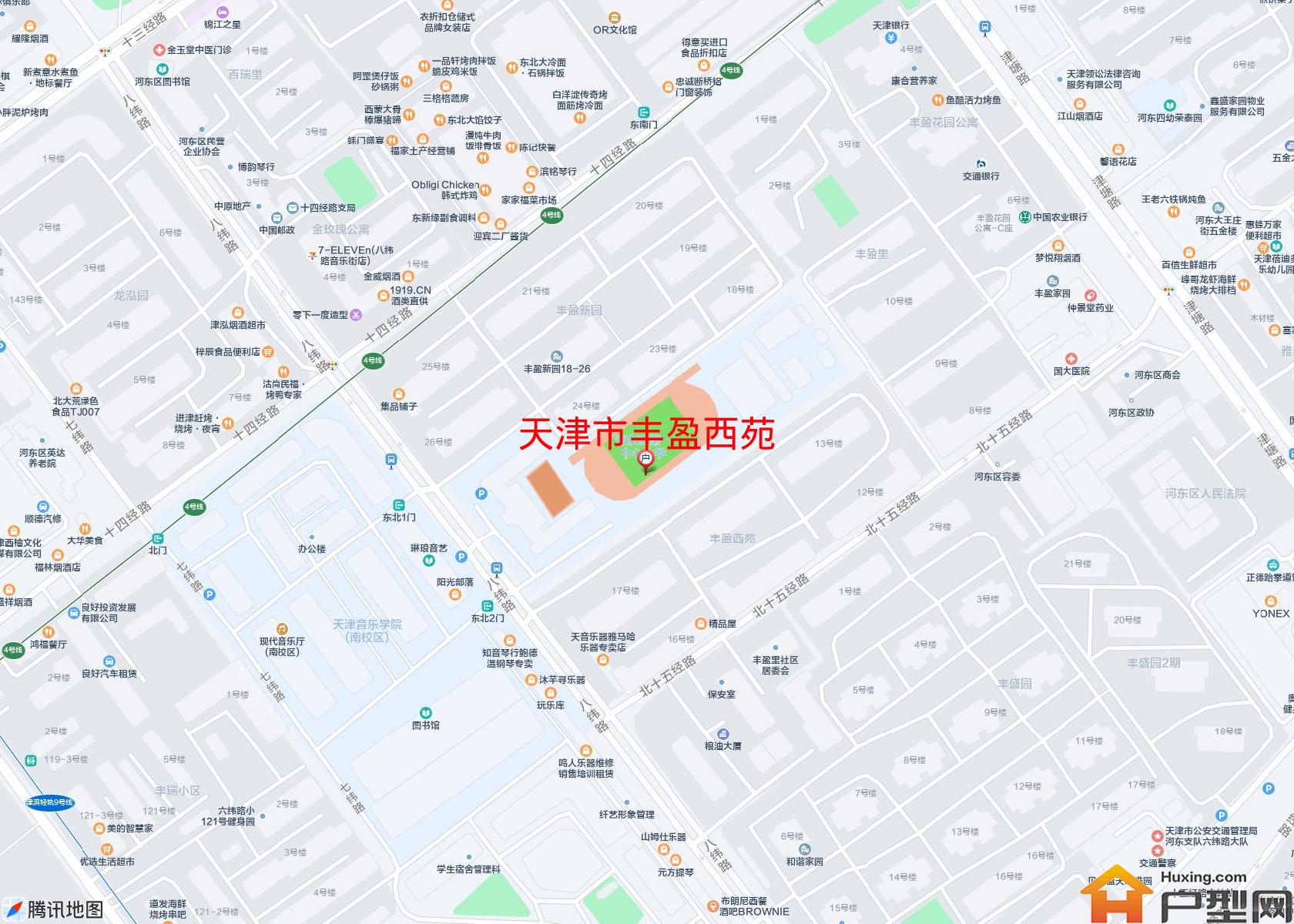 丰盈西苑小区 - 户型网