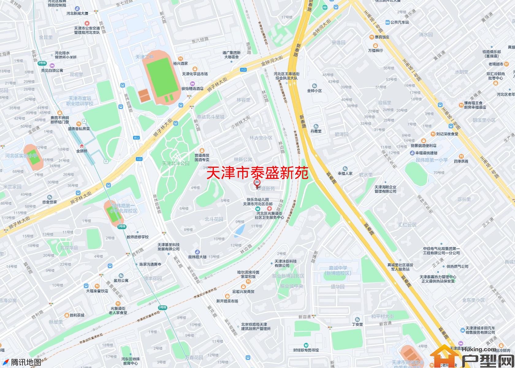 泰盛新苑小区 - 户型网