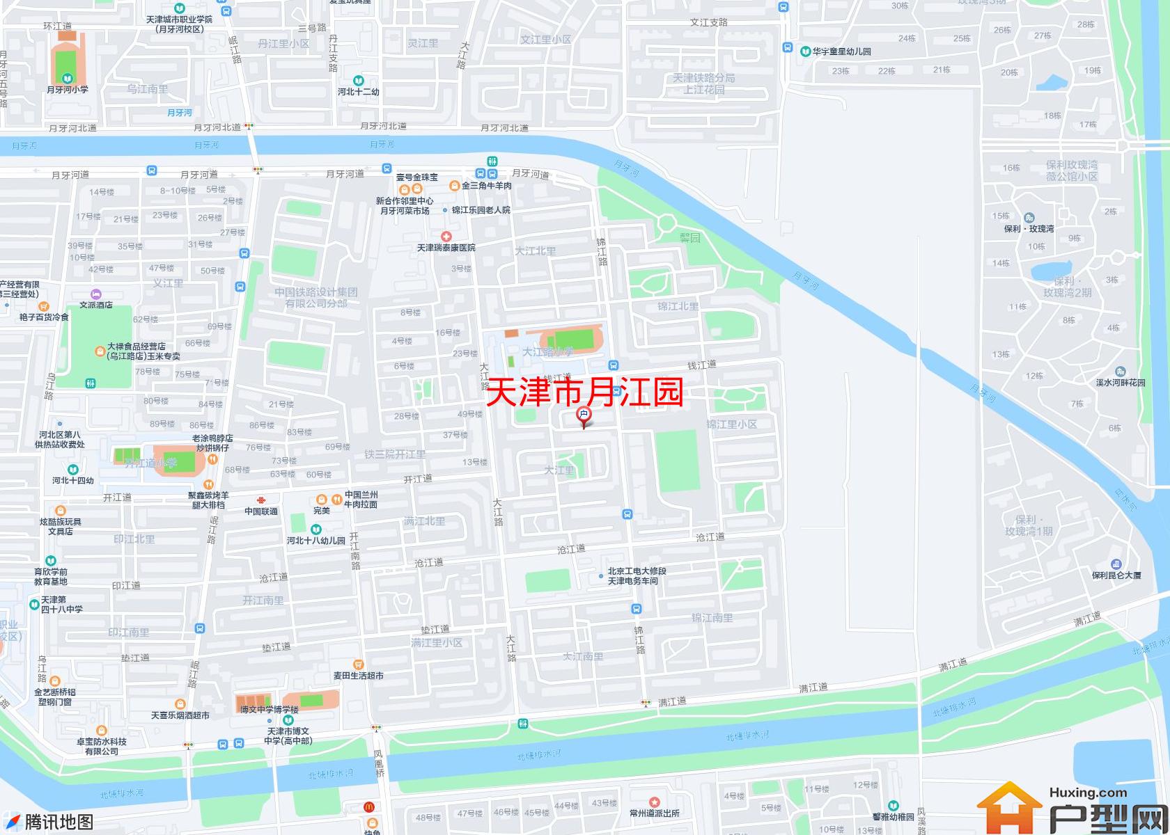 月江园小区 - 户型网