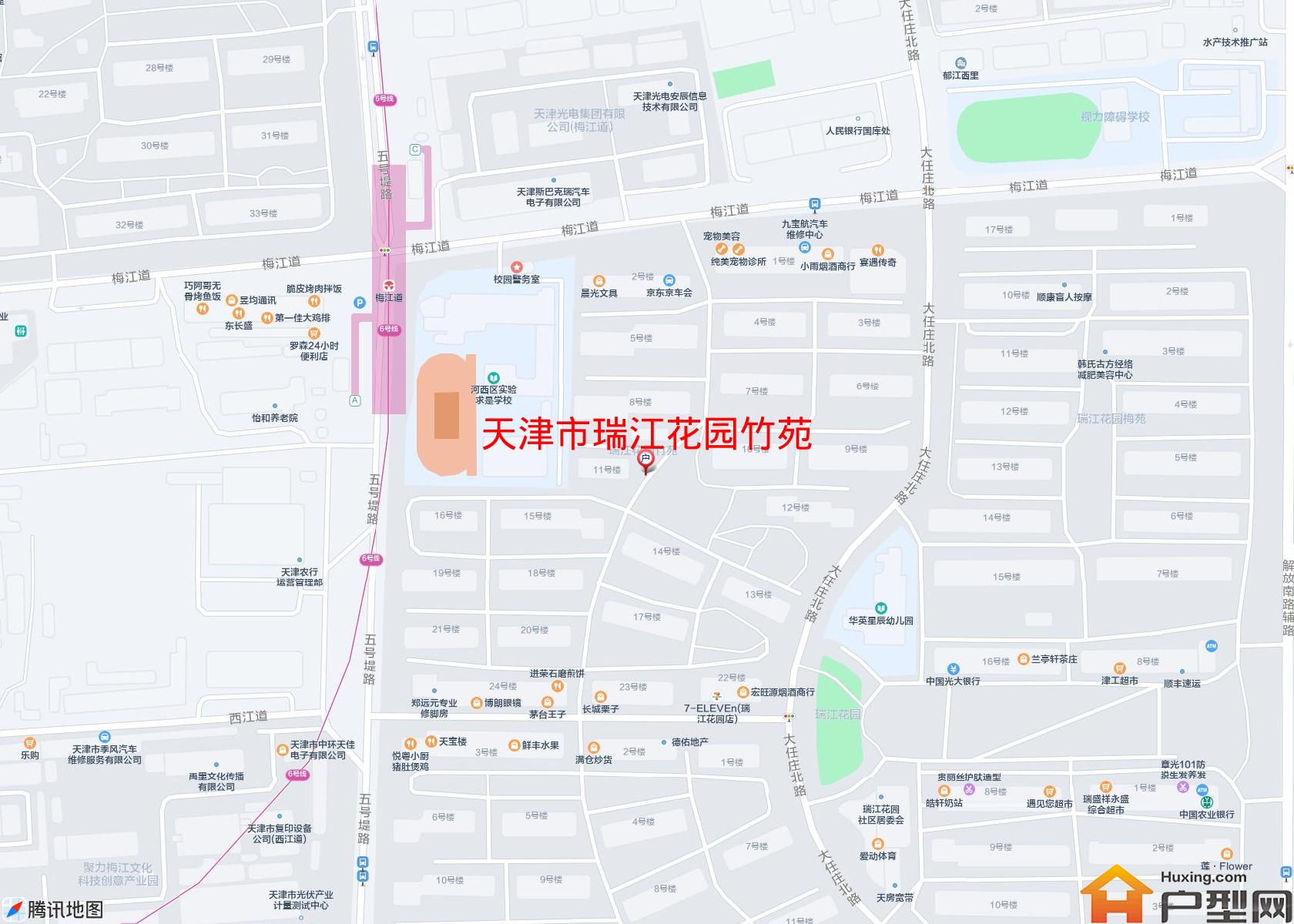 瑞江花园竹苑小区 - 户型网