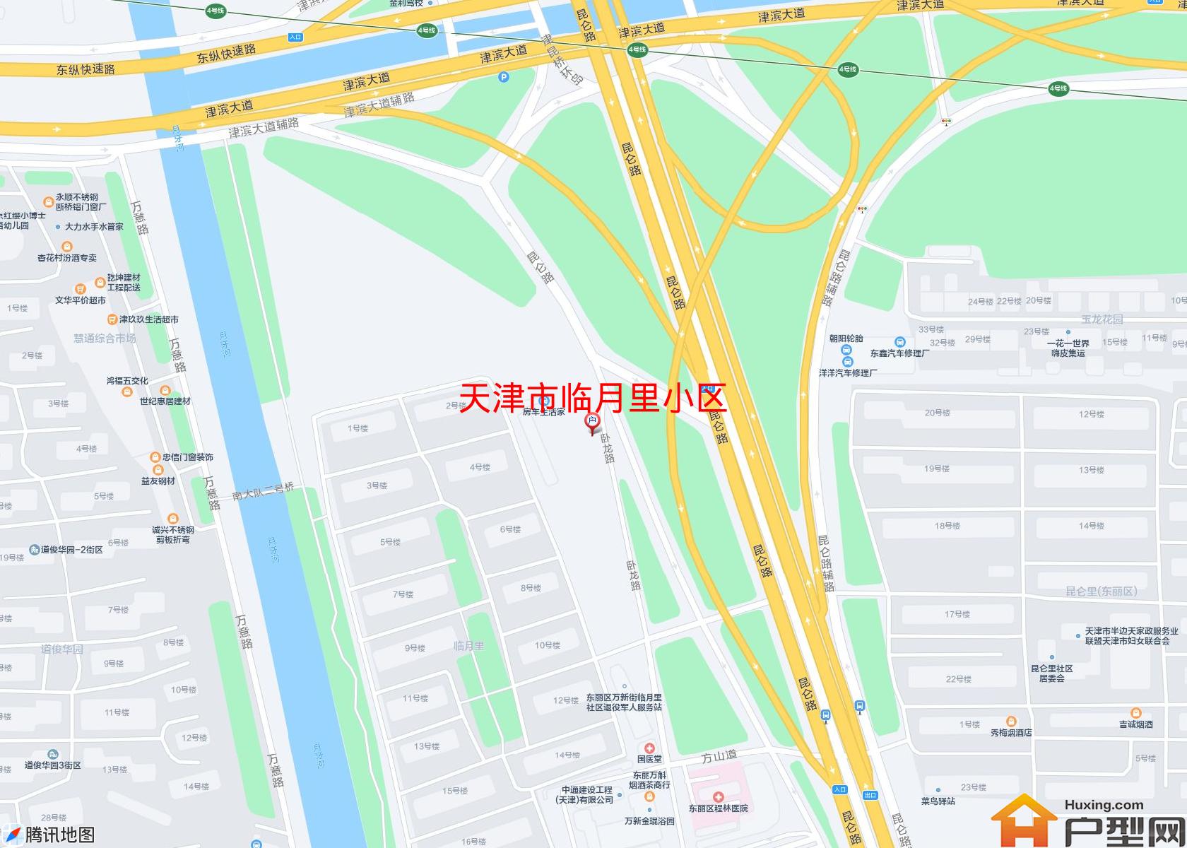 临月里小区小区 - 户型网