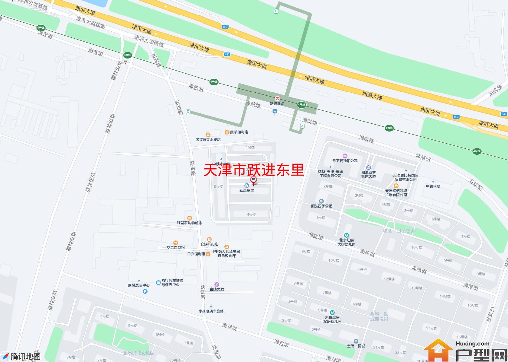 跃进东里小区 - 户型网