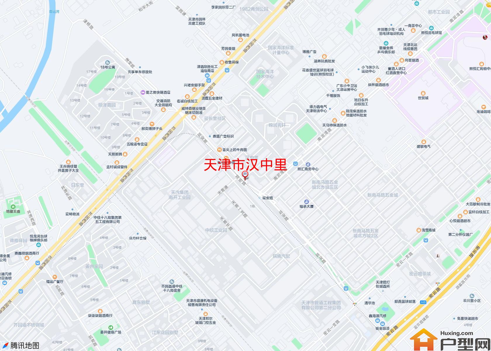 汉中里小区 - 户型网