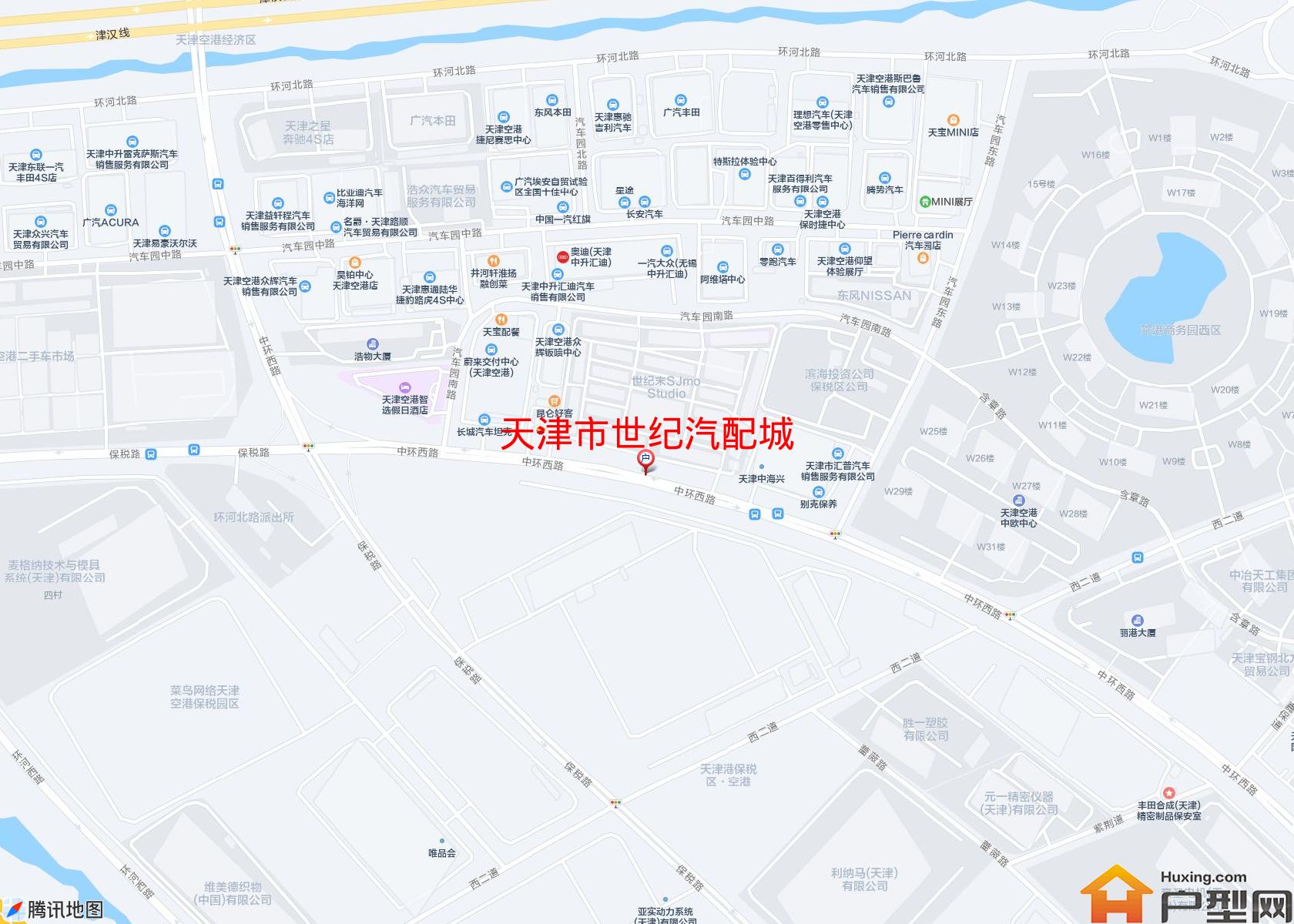 世纪汽配城小区 - 户型网