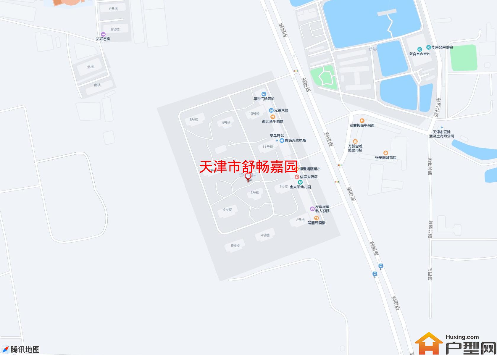 舒畅嘉园小区 - 户型网