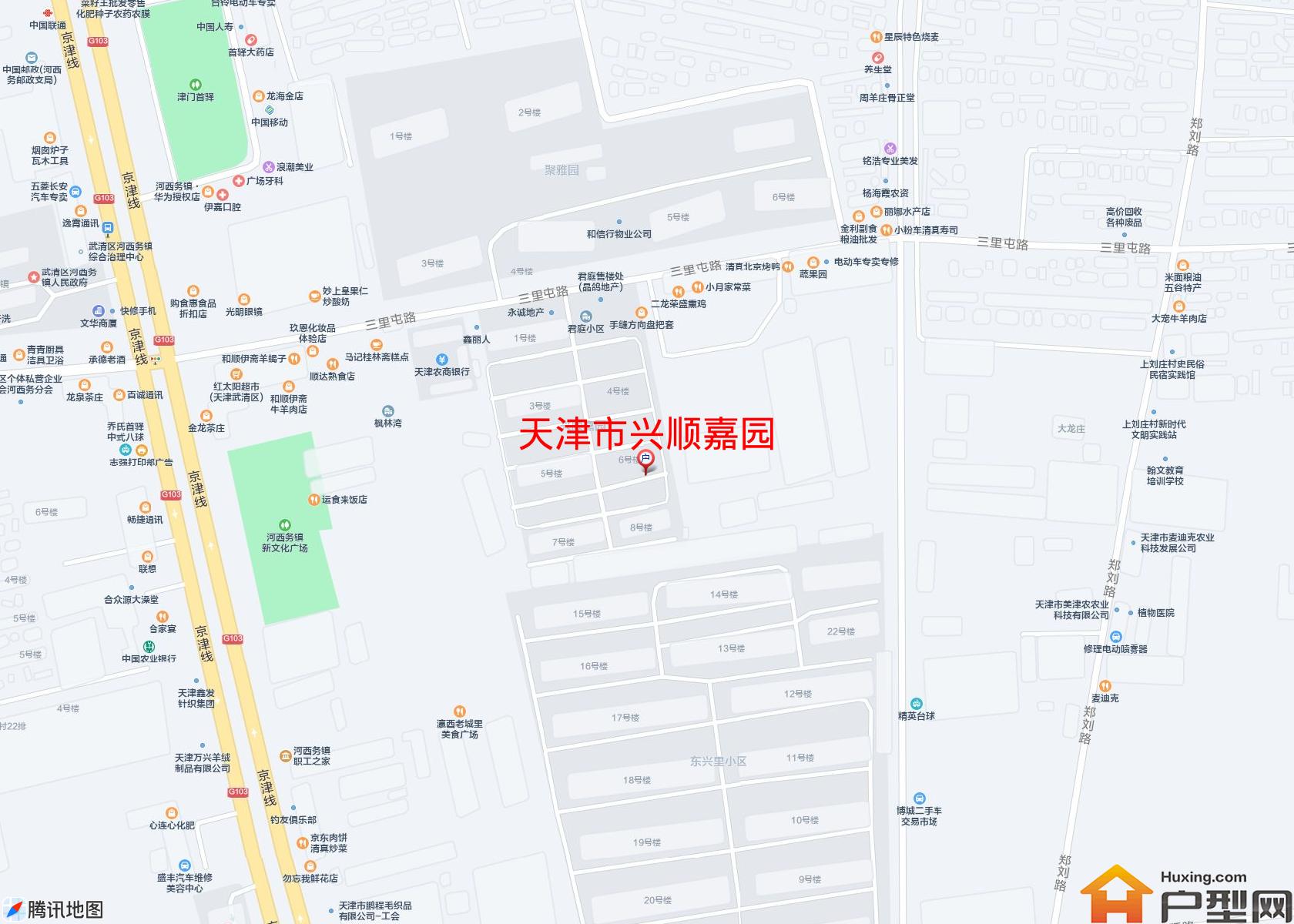 兴顺嘉园小区 - 户型网