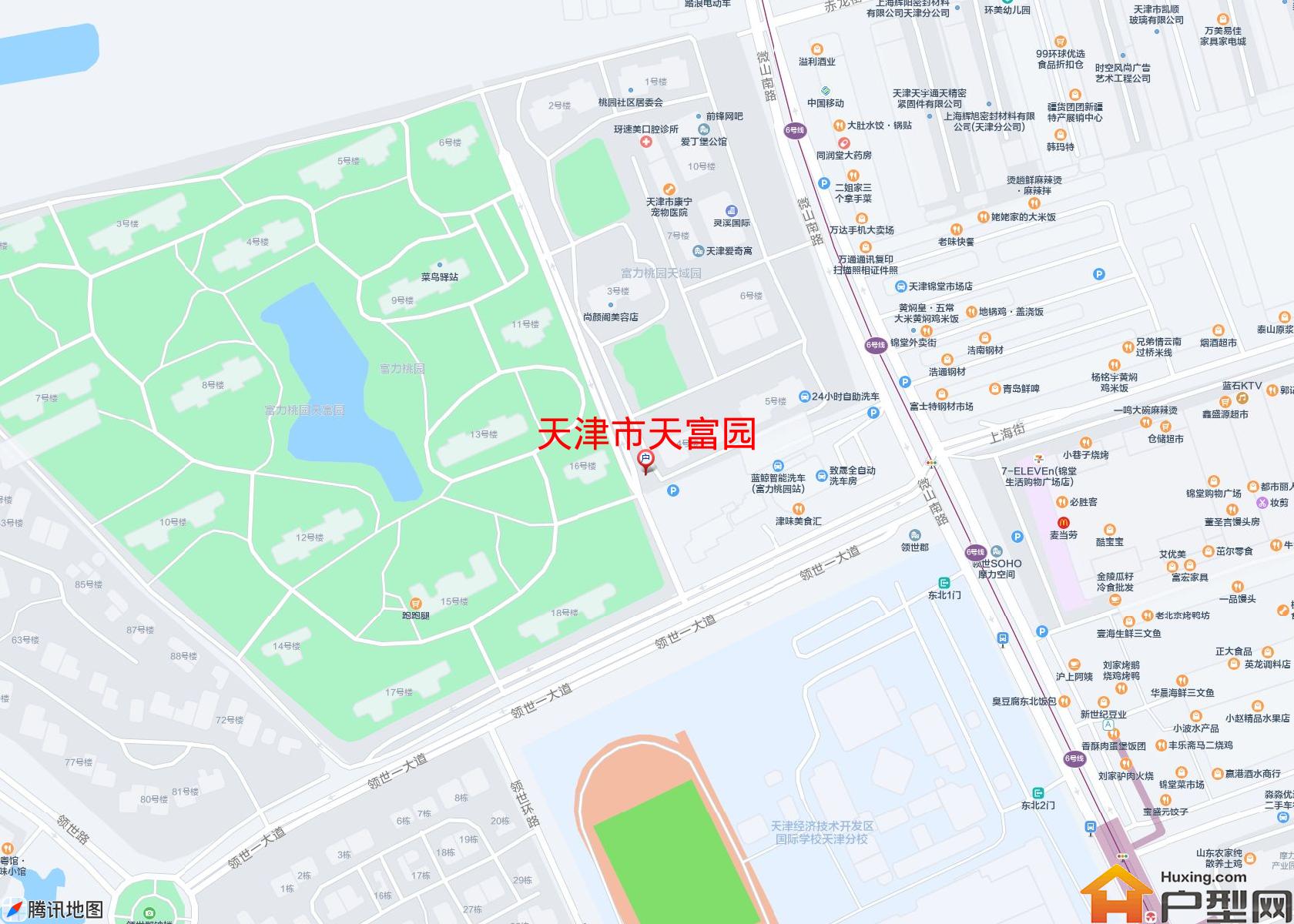 天富园小区 - 户型网