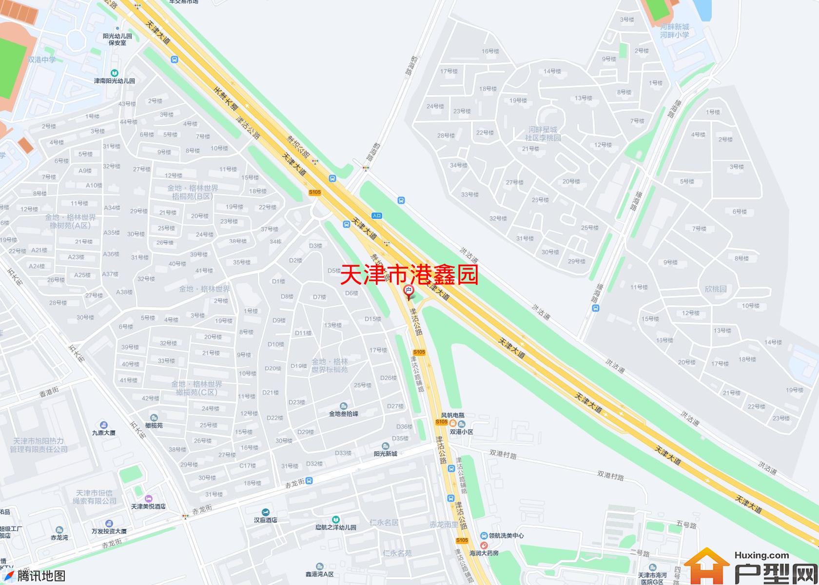 港鑫园小区 - 户型网 港鑫园小区 - 户型网