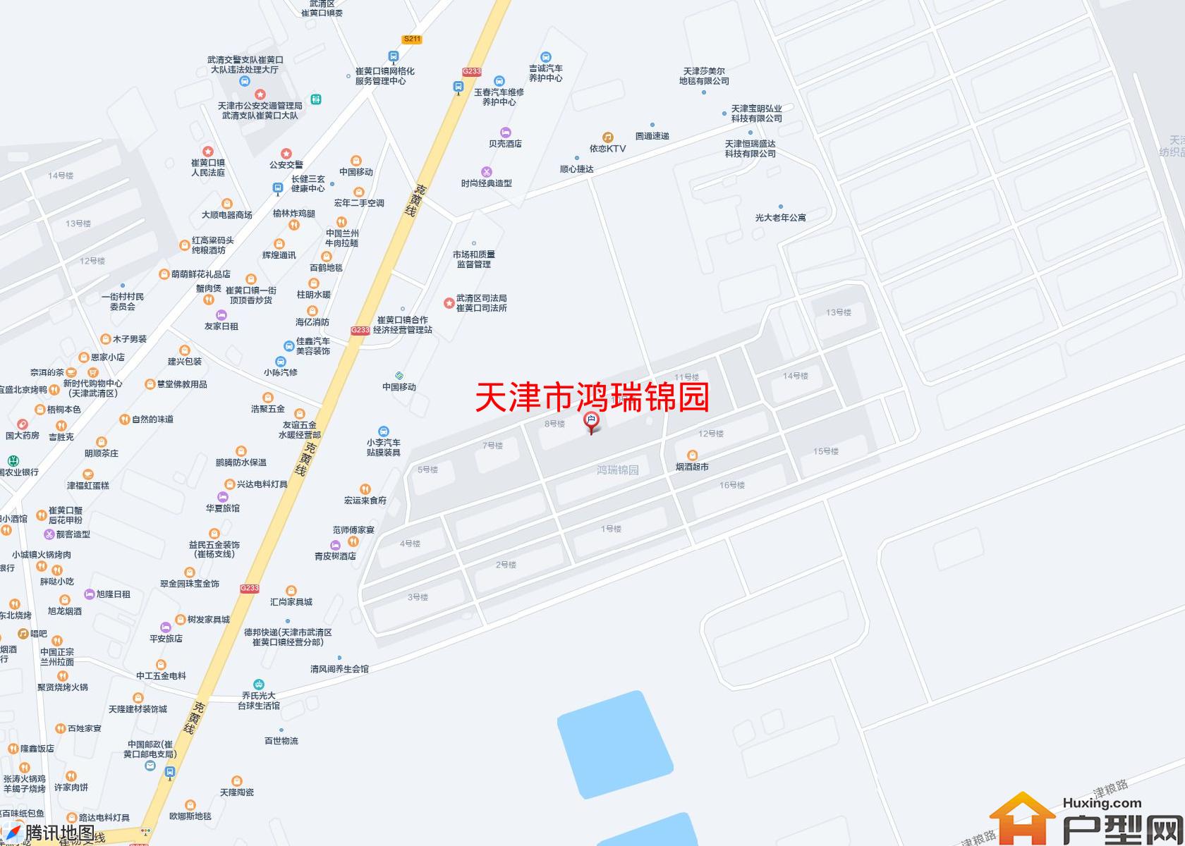 鸿瑞锦园小区 - 户型网