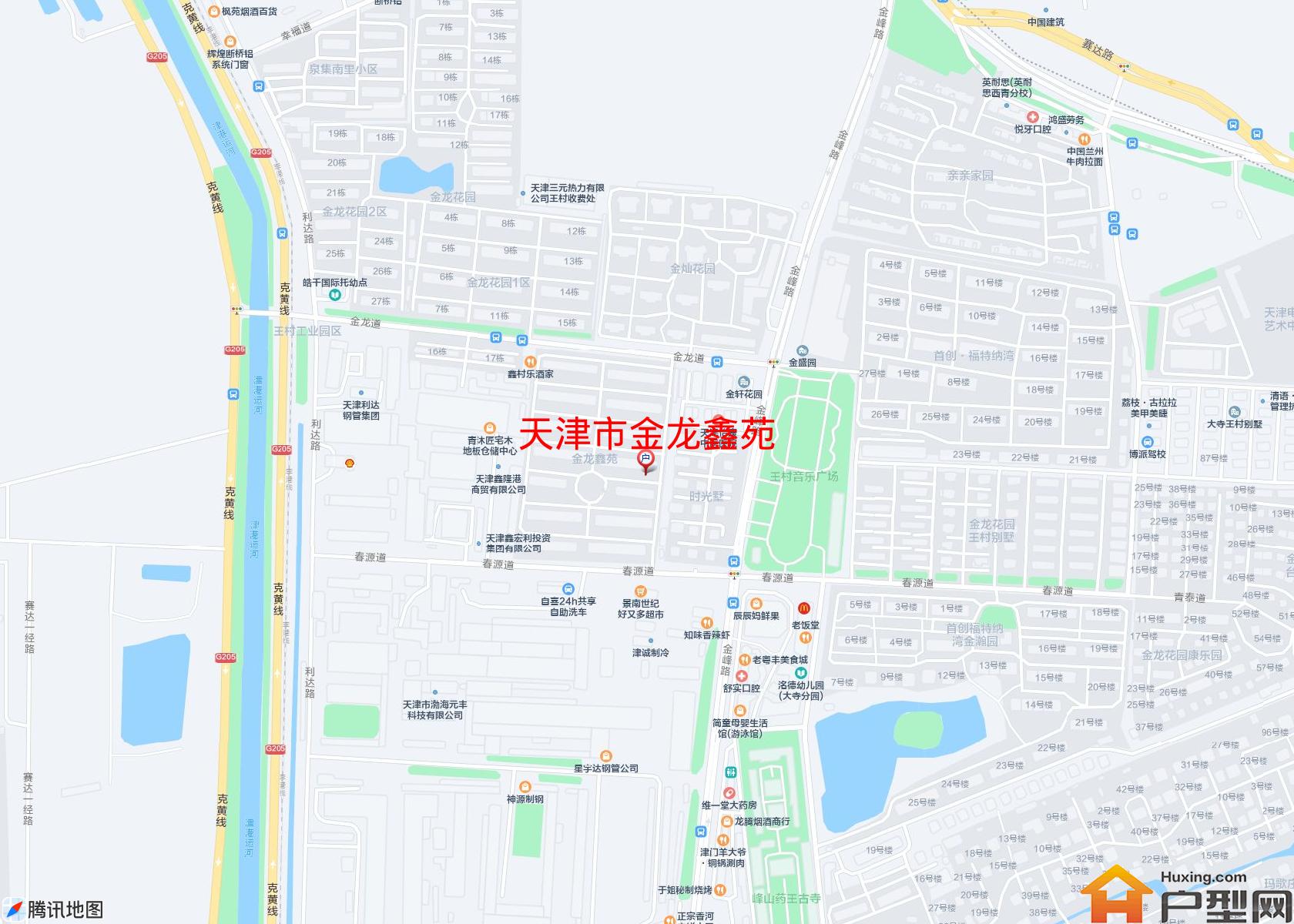 金龙鑫苑小区 - 户型网