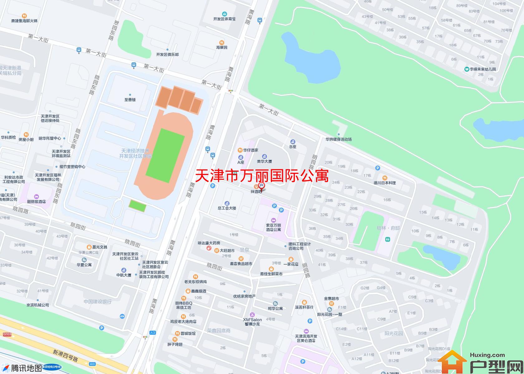 万丽国际公寓小区 - 户型网