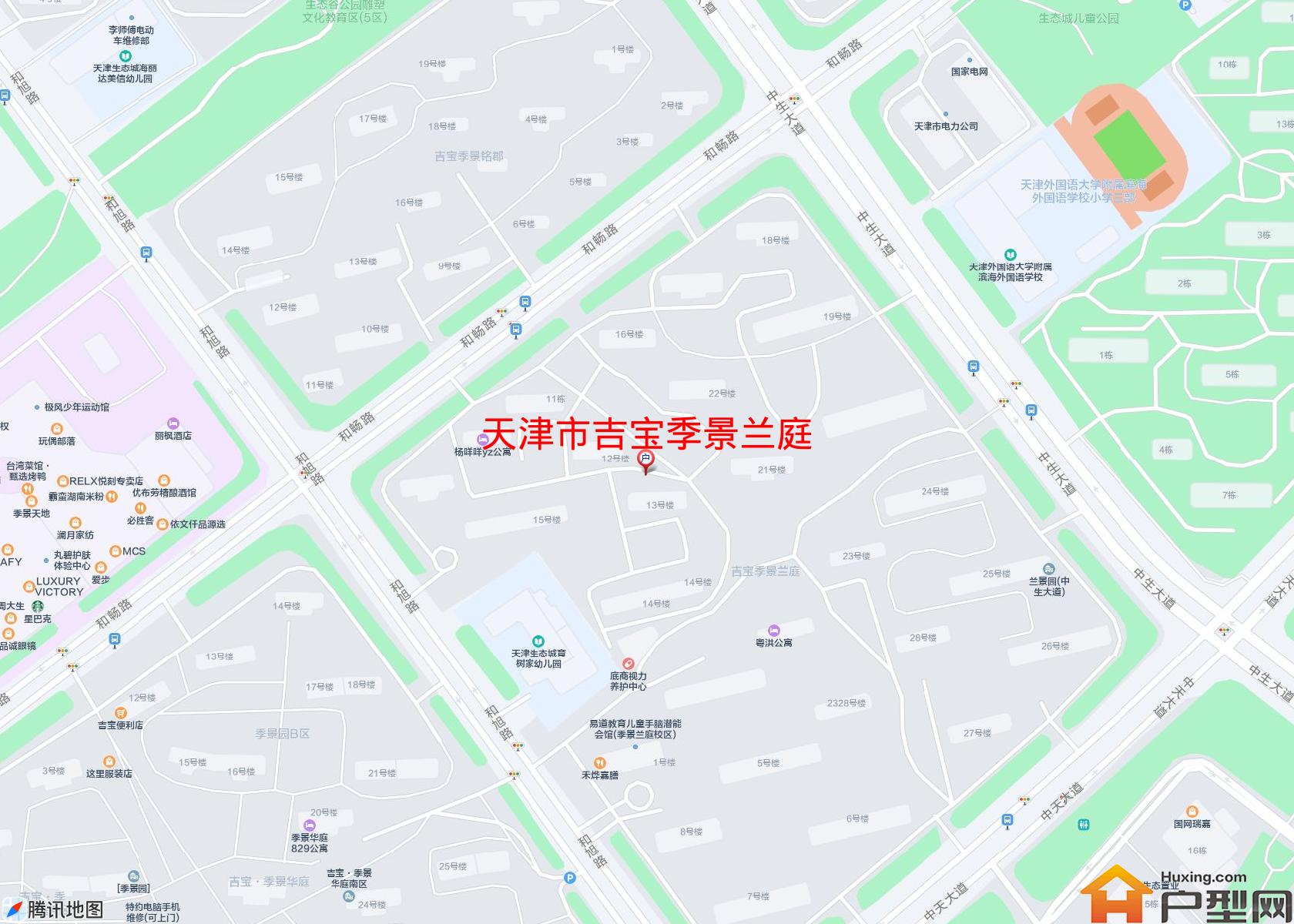 吉宝季景兰庭小区 - 户型网
