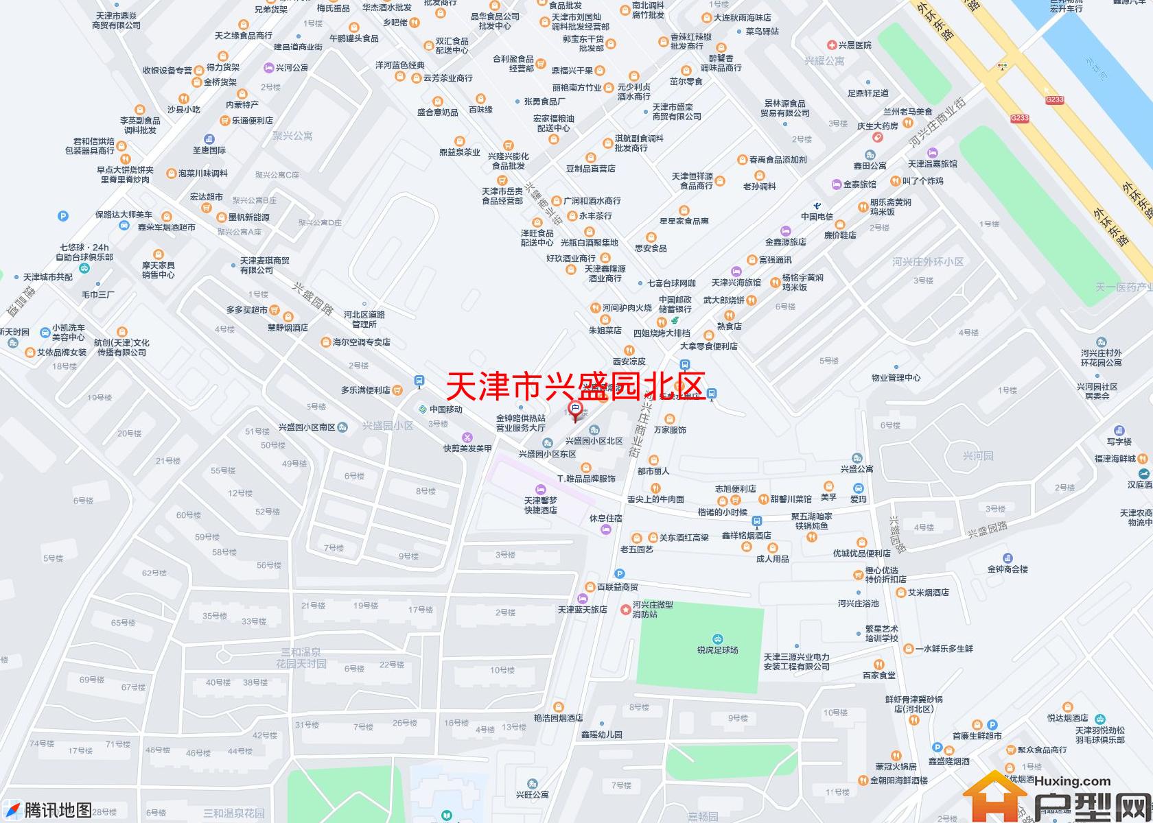 兴盛园北区小区 - 户型网