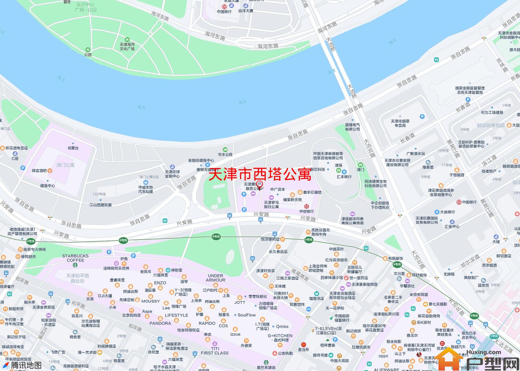 西塔公寓小区 - 户型网