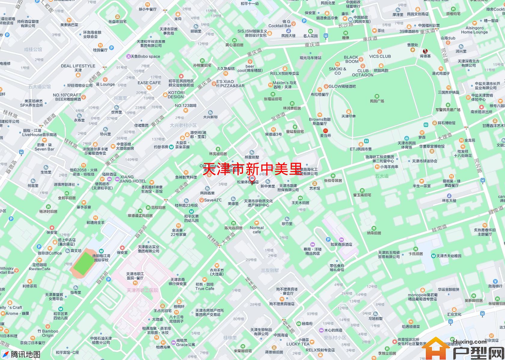 新中美里小区 - 户型网