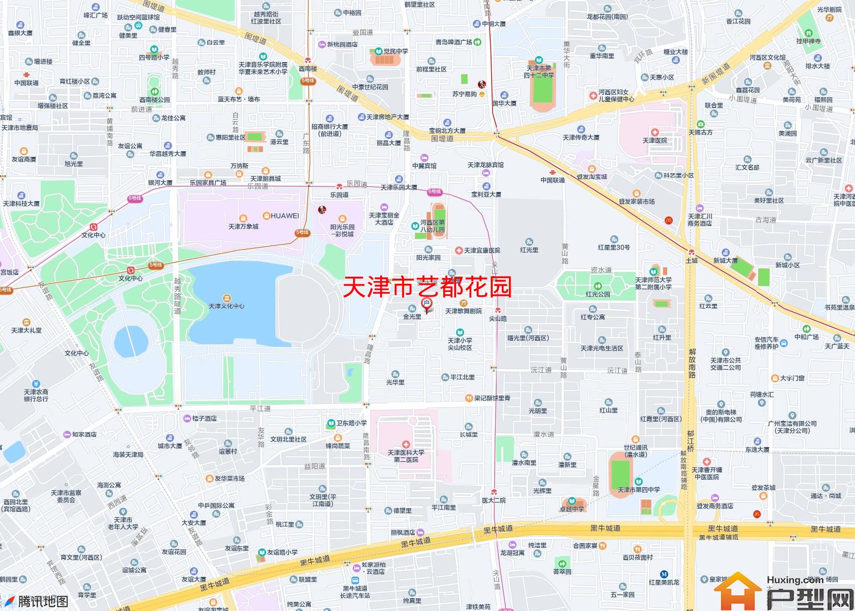 艺都花园小区 - 户型网