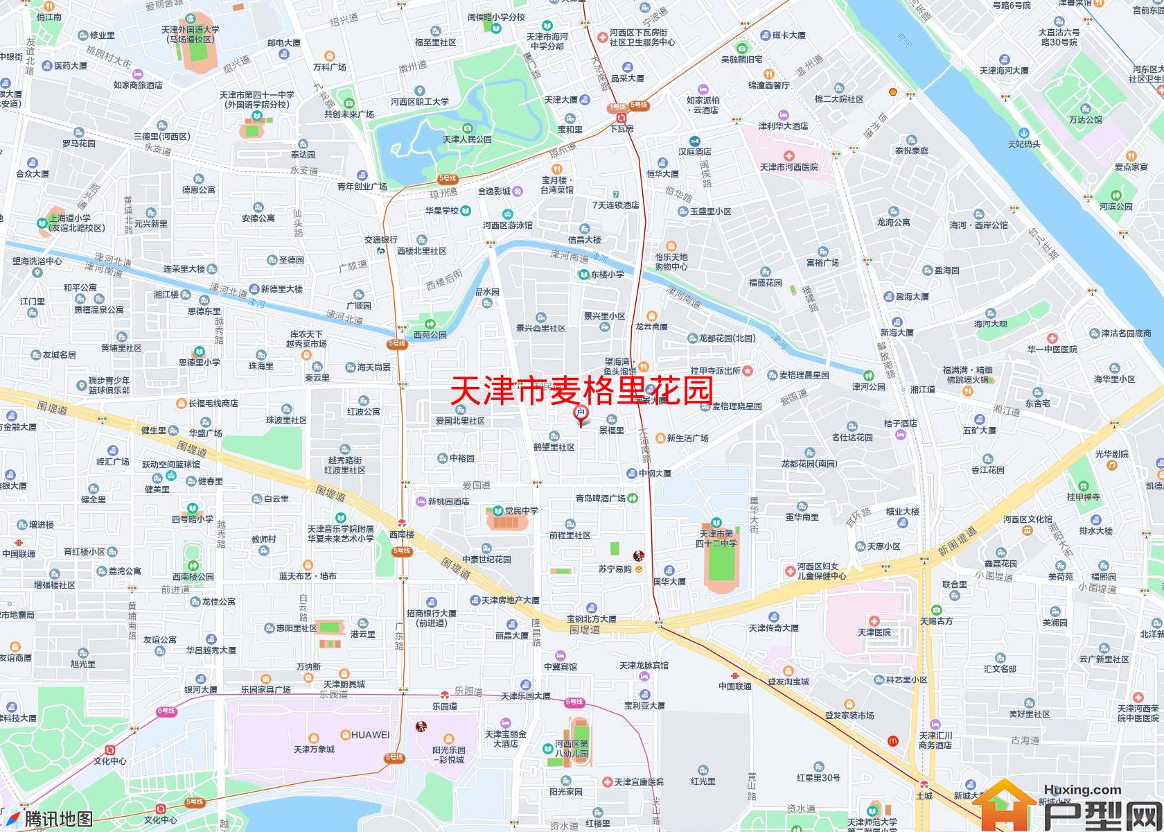 麦格里花园小区 - 户型网