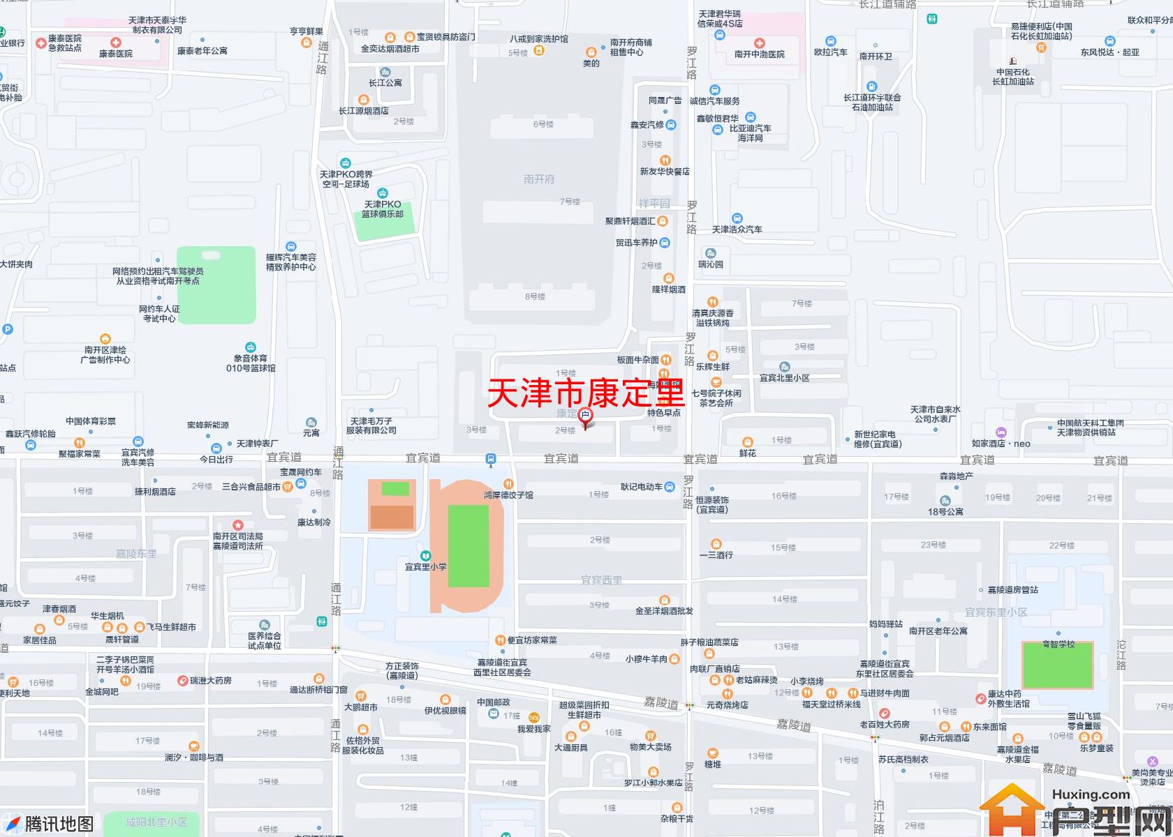 康定里小区 - 户型网