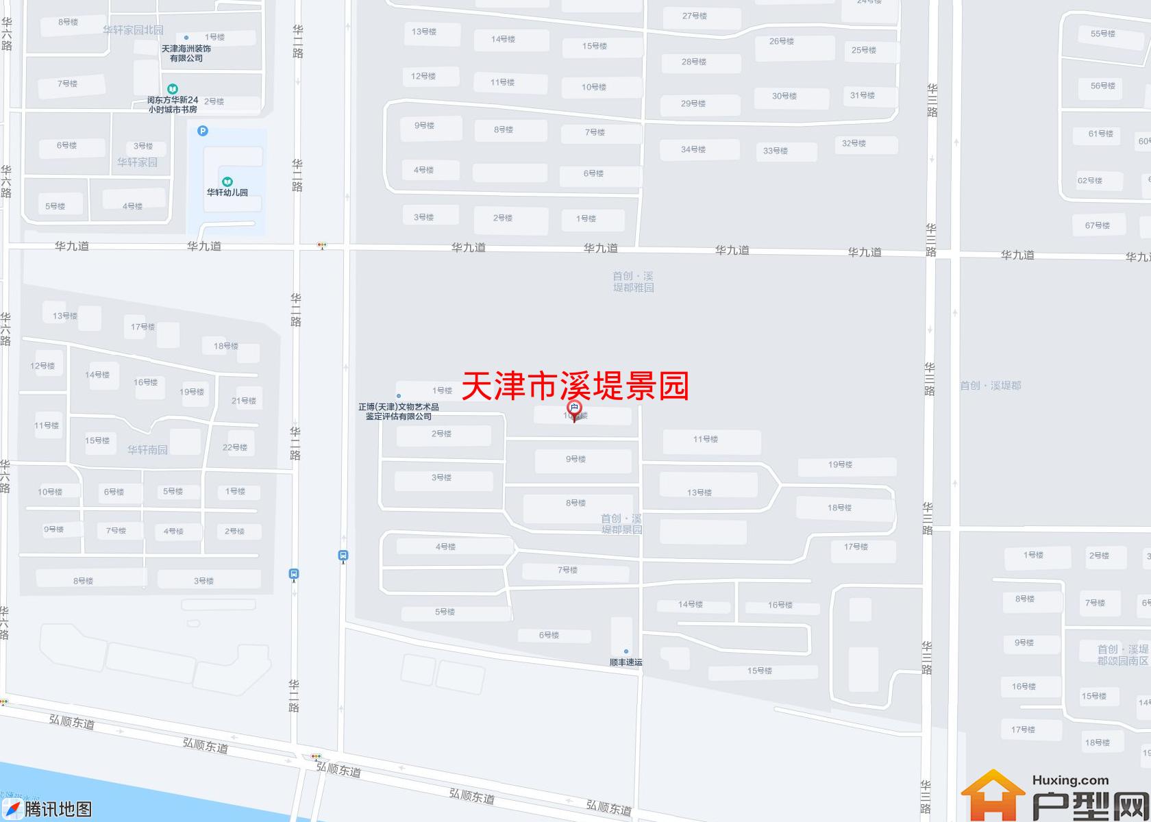 溪堤景园小区 - 户型网