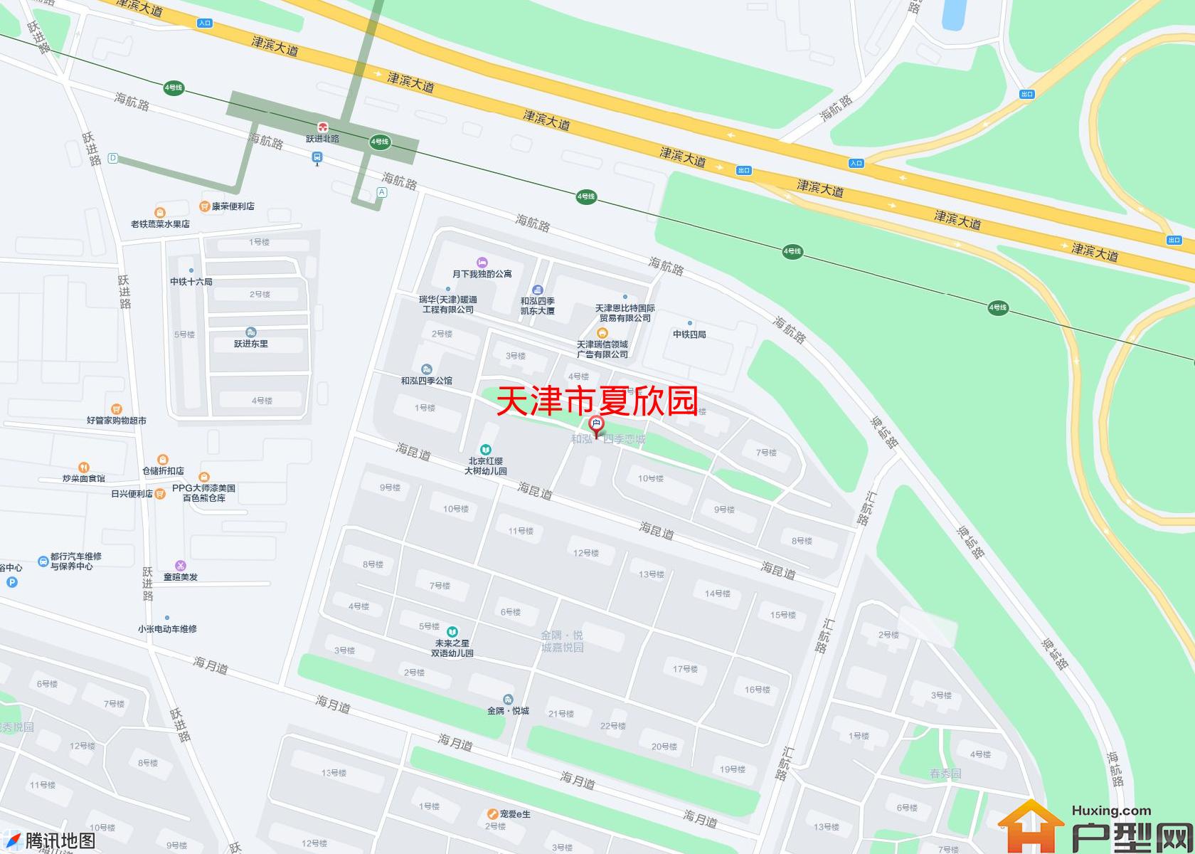夏欣园小区 - 户型网