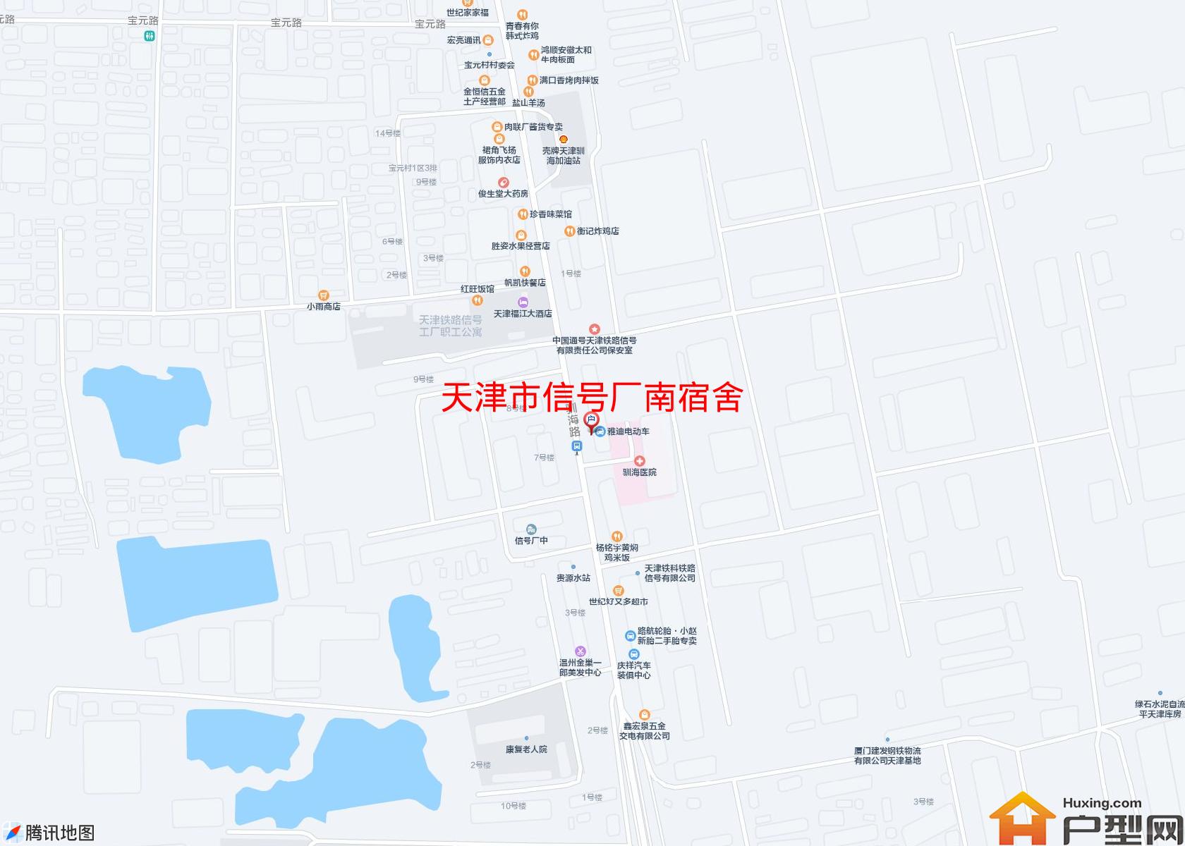 信号厂南宿舍小区 - 户型网