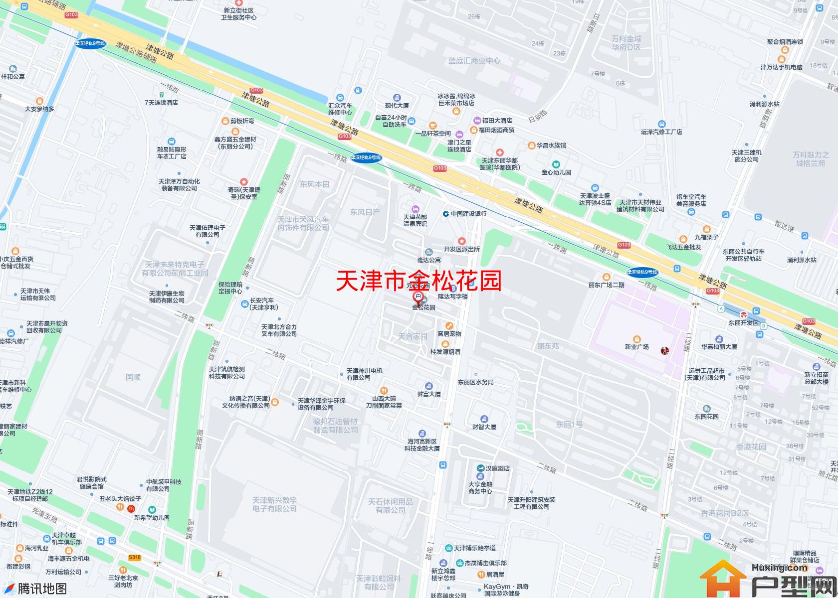 金松花园小区 - 户型网