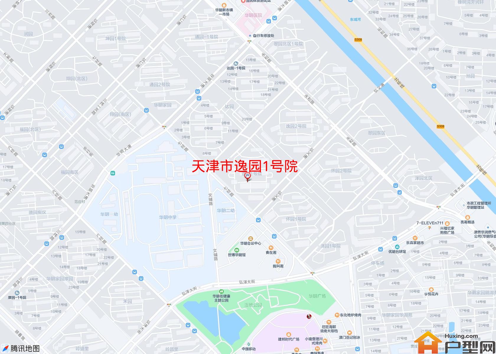 逸园1号院小区 - 户型网