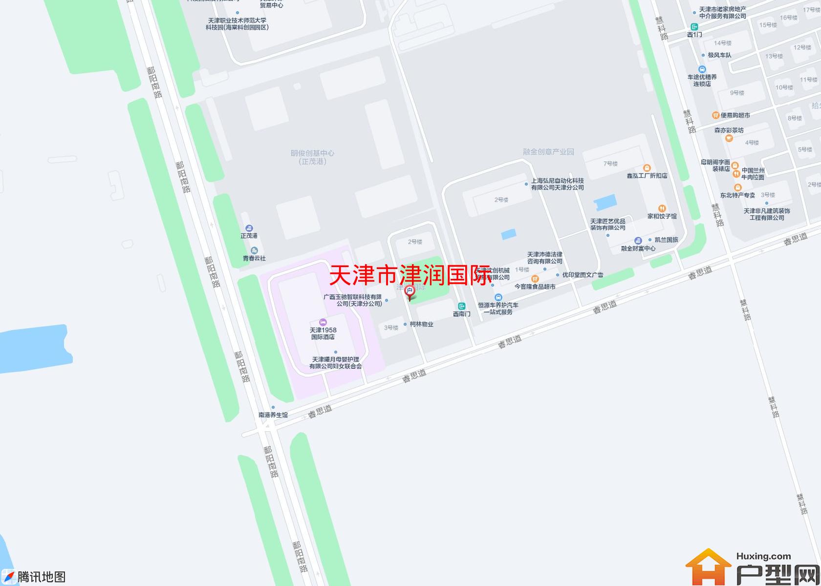津润国际小区 - 户型网 津润国际小区 - 户型网