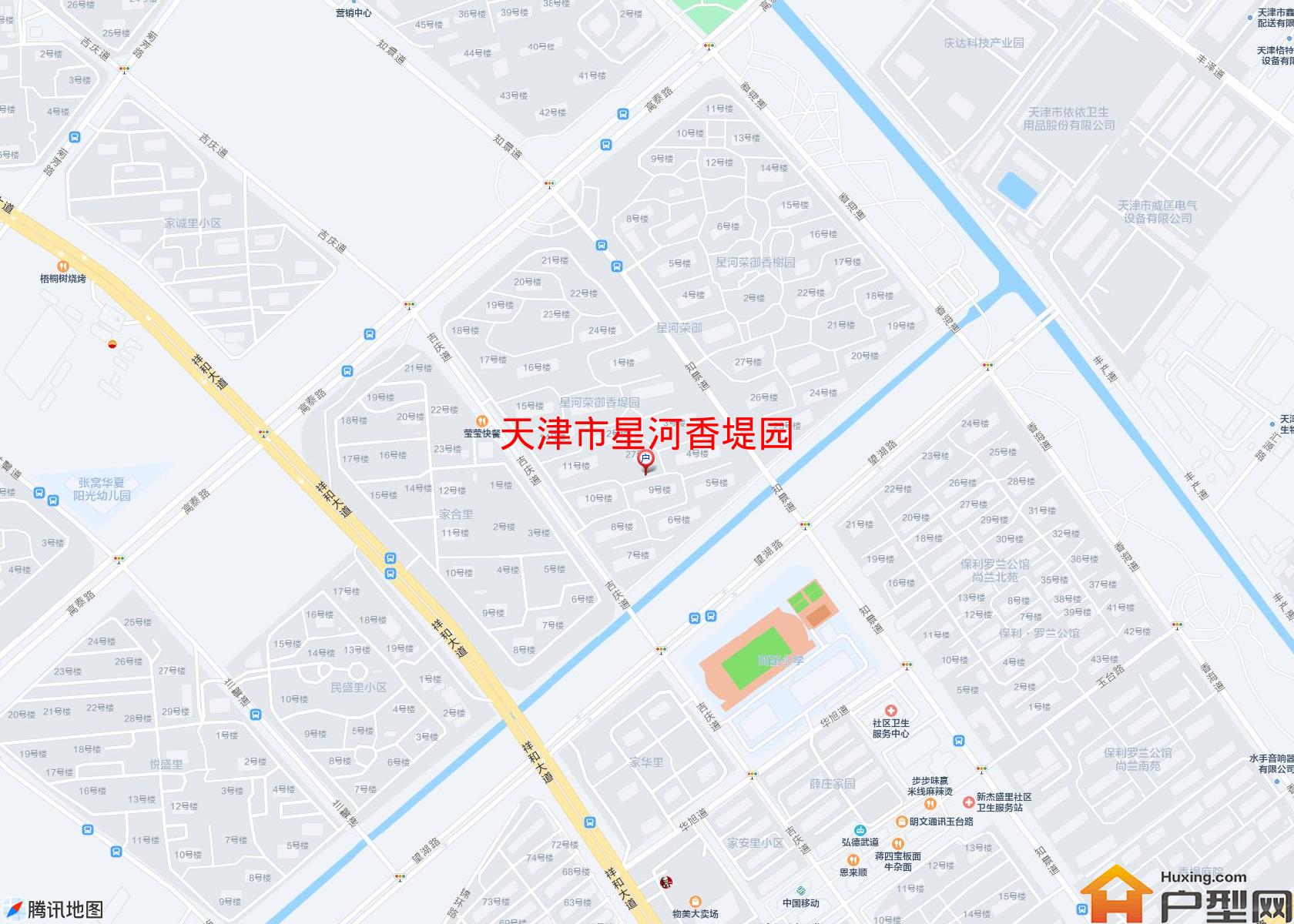 星河香堤园小区 - 户型网