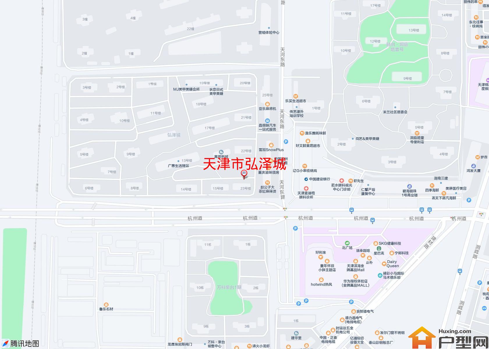 弘泽城小区 - 户型网