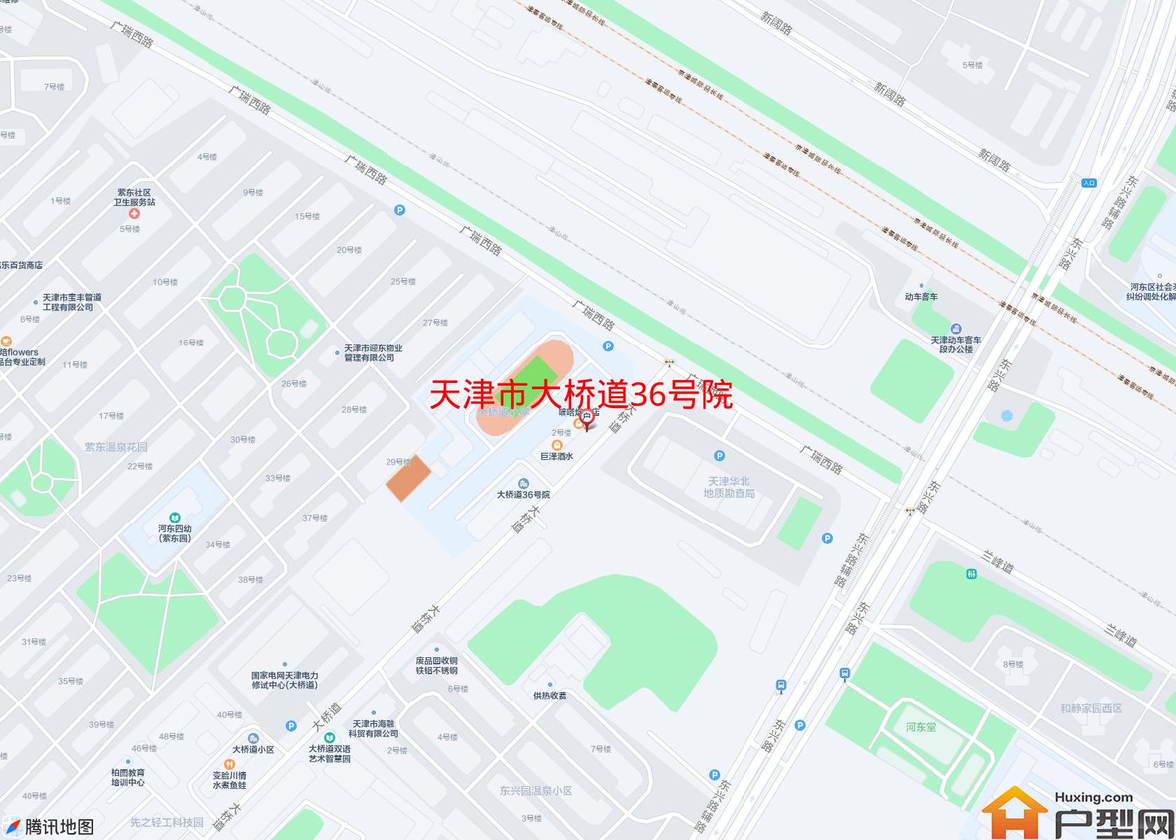 大桥道36号院小区 - 户型网