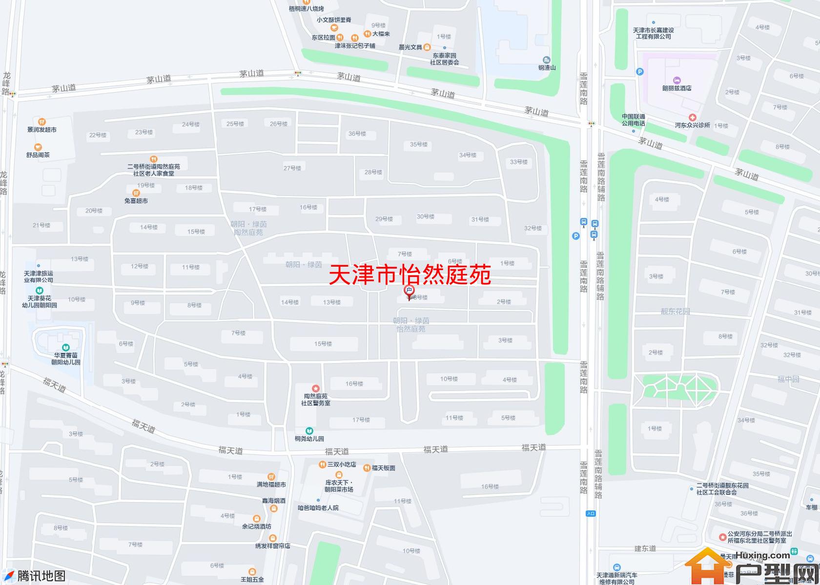 怡然庭苑小区 - 户型网