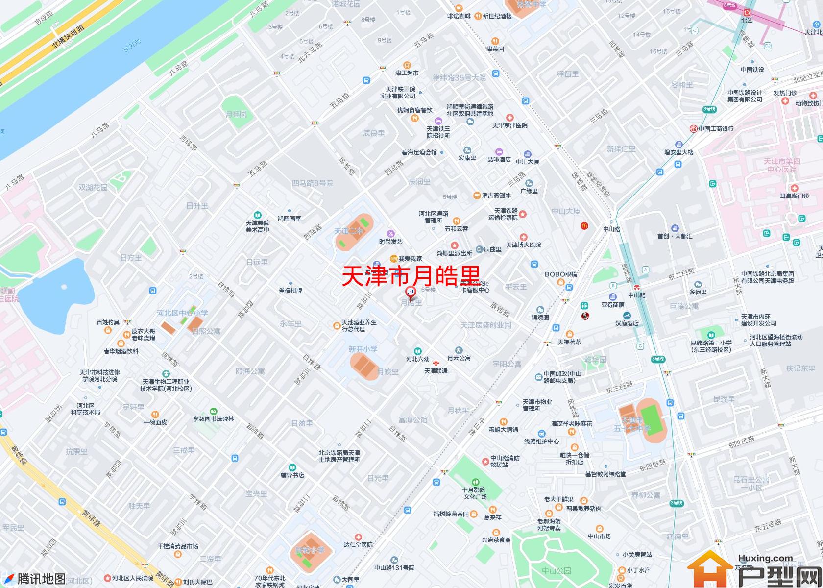 月皓里小区 - 户型网
