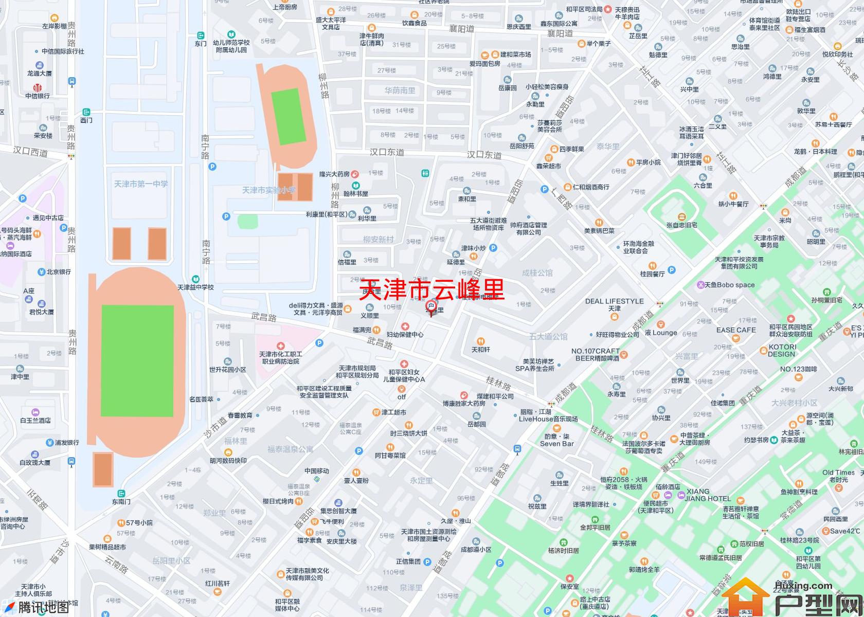 云峰里小区 - 户型网 云峰里小区 - 户型网