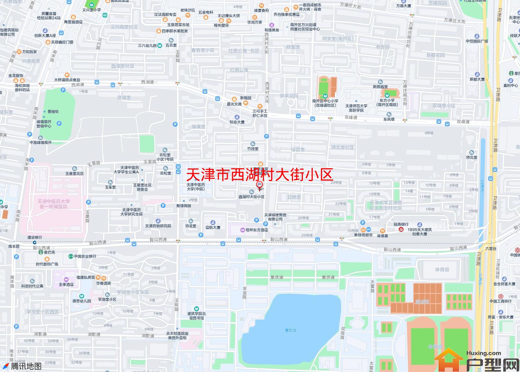 西湖村大街小区小区 - 户型网