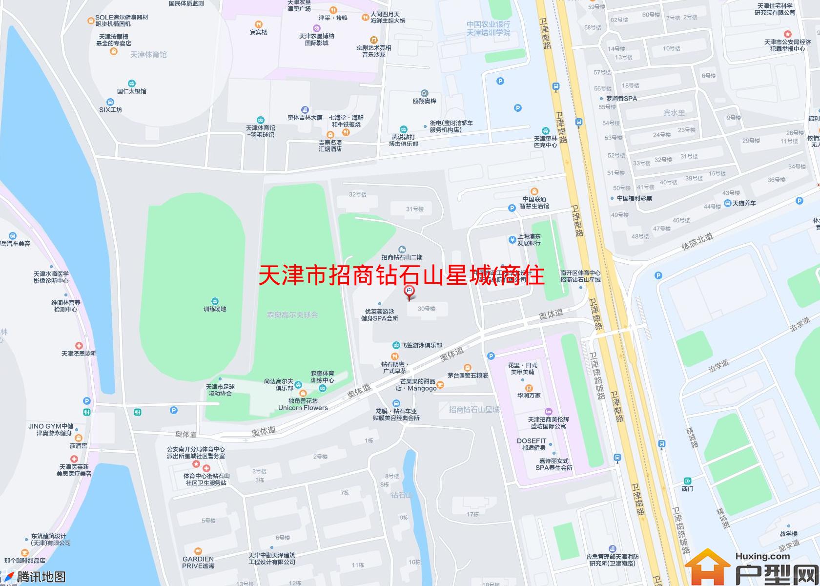 招商钻石山星城(商住楼)小区 - 户型网