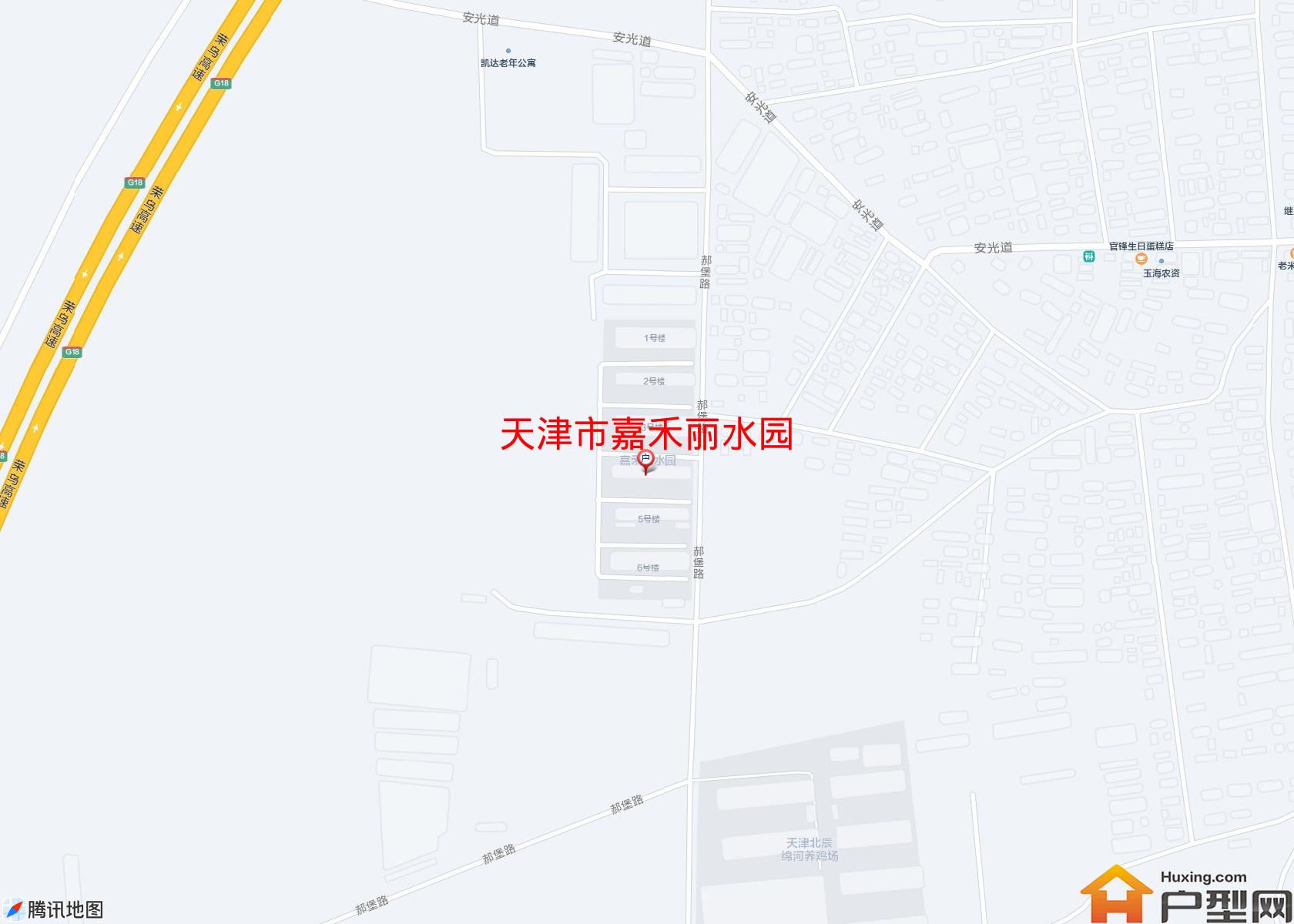 嘉禾丽水园小区 - 户型网