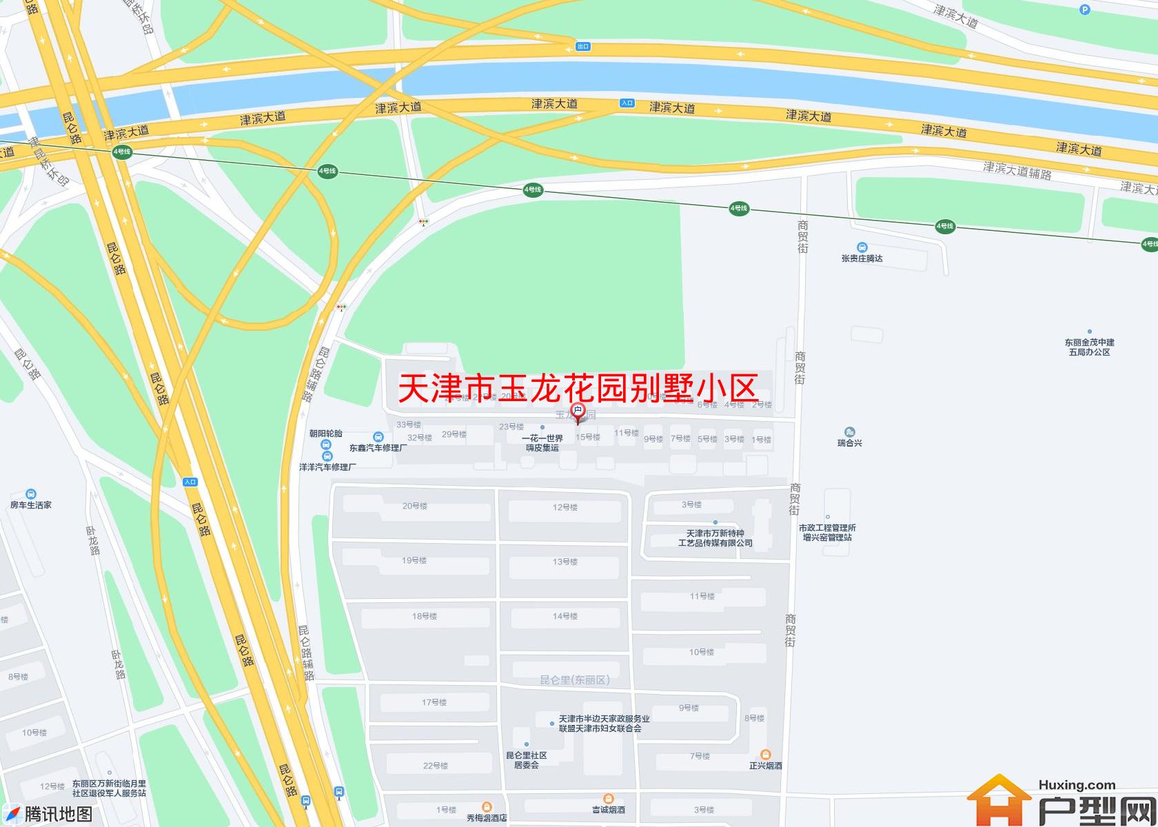 玉龙花园别墅小区小区 - 户型网