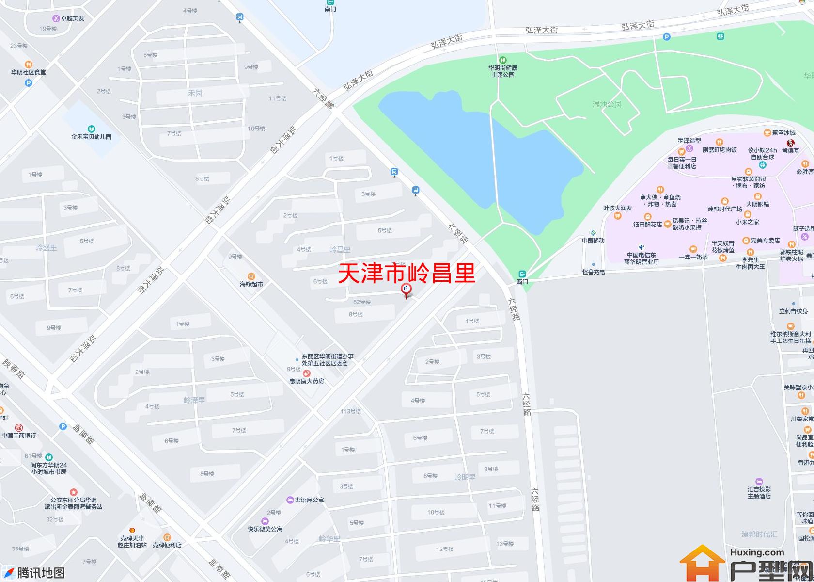 岭昌里小区 - 户型网