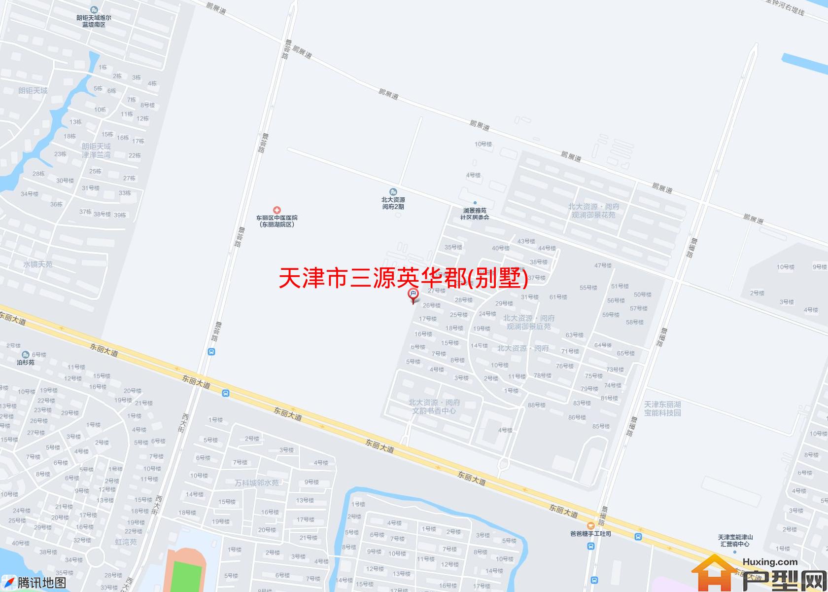 三源英华郡(别墅)小区 - 户型网