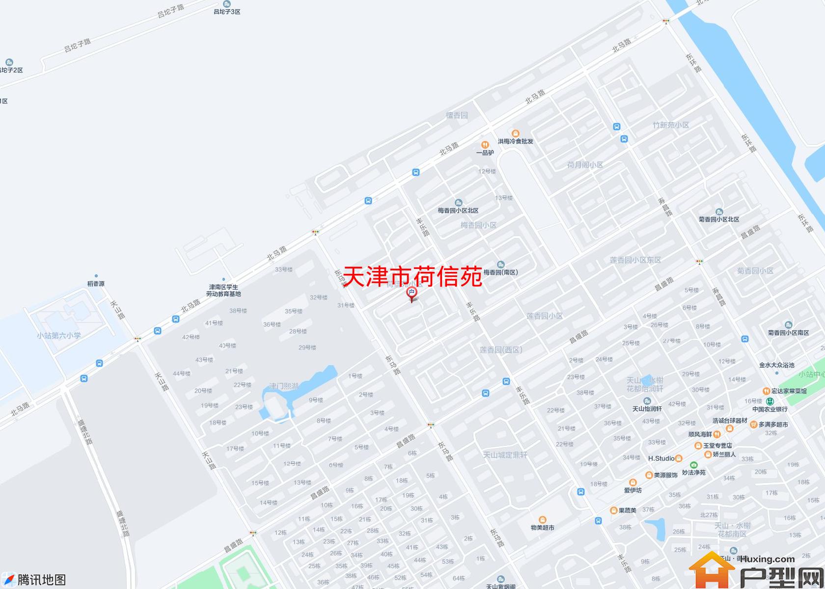 荷信苑小区 - 户型网