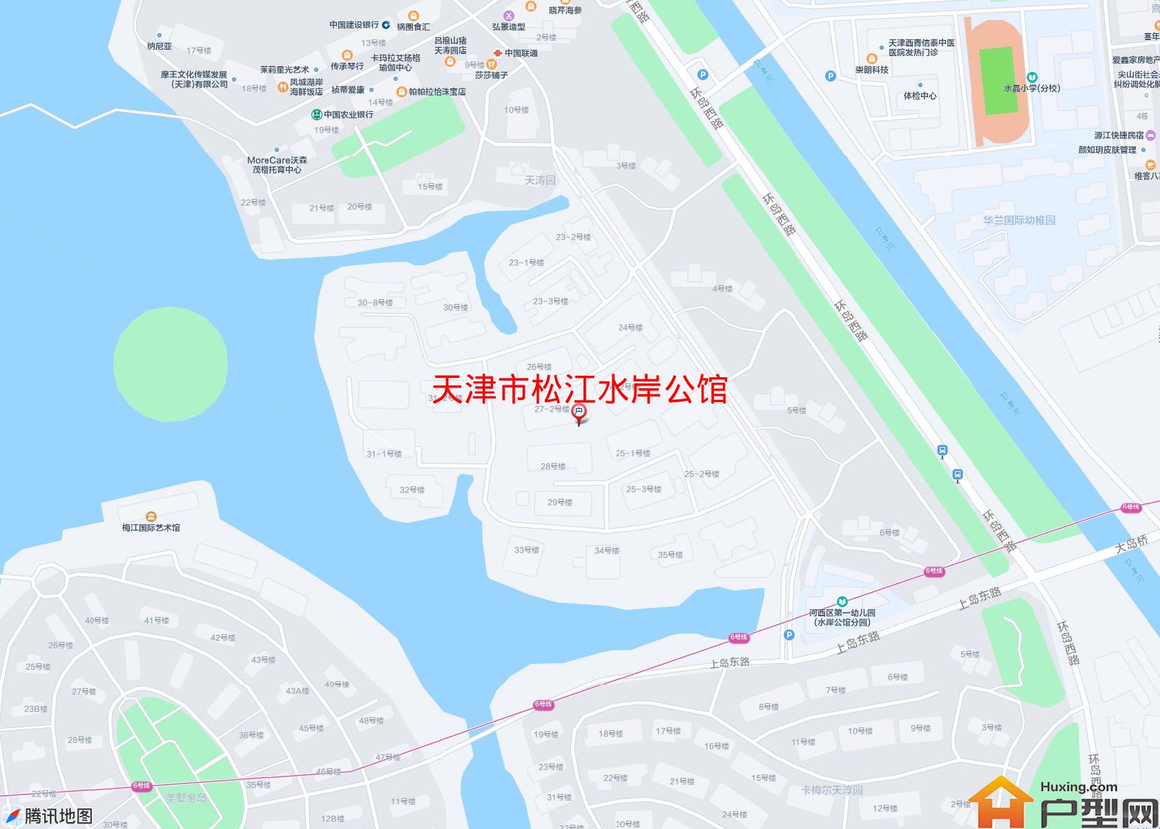 松江水岸公馆小区 - 户型网